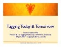 Tagging Today & Tommorw - New Content
