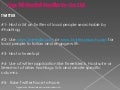 Take home social media action plan