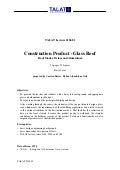 TALAT Lecture 2104.01: Case Study on Glass Roof