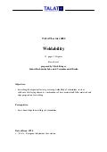 TALAT Lecture 4202: Weldability