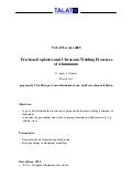 TALAT Lecture 4400: Introduction to Friction, Explosive and Ultrasonic Welding Processes of Aluminium
