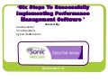 Talent Talk Webinar Six Steps to Implementing a Performance Management System