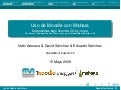 Uso de Mahara con Moodle