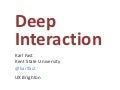 Karl Fast - Deep Interaction