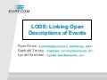 LODE Linking Open Descriptions of Events