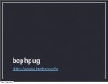 bephpug - varnish & co