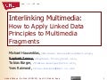 Interlinking Multimedia: How to Apply Linked Data Principles to Multimedia Fragments - LDOW&rsquo;09