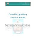 Taller Gestión y Administración de Sistemas Web en Joomla