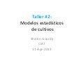 Taller 2   modelos estadísticos de cultivos