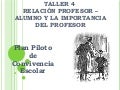 Taller 4  Profesores
