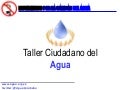 Taller del Agua 2010-2011