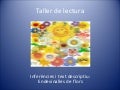 Taller de lectura. Endevinalles