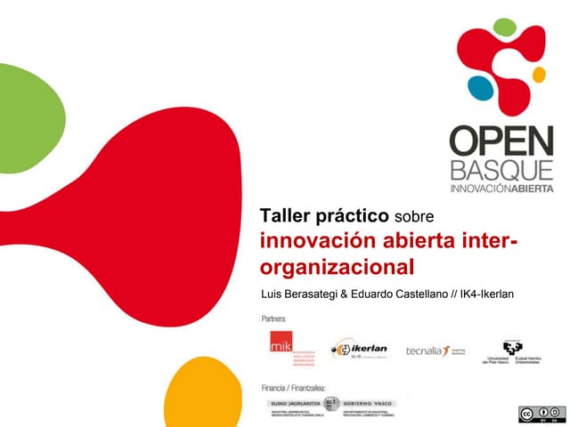 Taller innovacion inter-organizacional