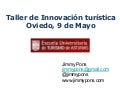 Taller innovacion Universidad Asturias Oviedo