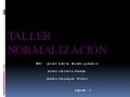 Taller normalizacion