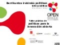 Taller Políticas Innovación Abierta - Openbasque
