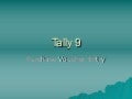 Tally 9 Purchase Entry