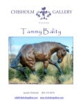 Tammy Bality, Sculptures, presented by Chisholm Gallery, LLC