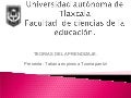 Tarea de teorias de aprendizaje