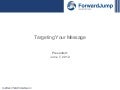 Targeting your message 6 10-12
