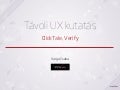 Távoli UX kutatás (ClickTale, Verify)