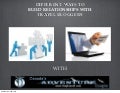Different Ways to Build Relationships with Travel Bloggers, TBU 2012