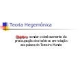 Teoria Hegemônica e Comunicação Alternativa