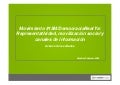 Movimiento #15M/DemocraciaRealYa: Representatividad, movilización y canales de información" 
