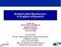 Global Cyberinfrastructure to Support e-Research