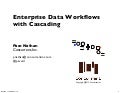 Enterprise Data Workflows with Cascading