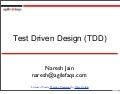Test Driven Development