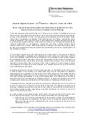 Terre des Hommes International Federation statement for the Panel on Give Voice to Victims of Trafficking - may_june_2010