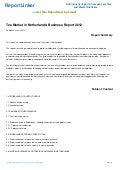 Tea Market in Netherlands: Business Report 2012