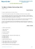 Tea Market in Pakistan: Business Report 2012