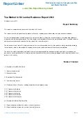Tea Market in Sri Lanka: Business Report 2012