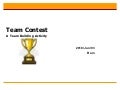 Team Contest - A Team Building Activity