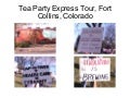 Tea Party Express Tour, Fort Collins