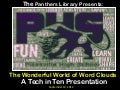 Tech in Ten September 2012: The Wonderful World of Word Clouds