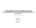 Technology Investing
