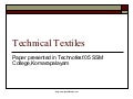 Technical Textiles