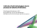 L’utilisation d’outils technologiques dans le processus de recherche d’information