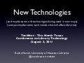 New Technologies that Could Affect Libraries