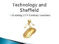 Technology And Sheffield