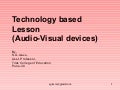 Technology based lesson