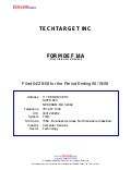 TechTarget Financial Information Proxy Statement