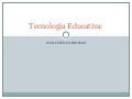TecnologíA Educativa