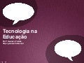 Tecnologia na educação