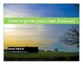 How to Grow Your Own Fresh Air - TED 2009 Talk