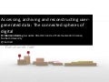 TED Fuller event | digital user-generated content - My tales from the field