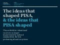 The ideas that  shaped PISA,  & the ideas that  PISA shaped - Andreas Schleicher TED Global 2013